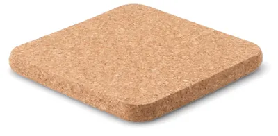 Zdjęcie produktu dla CONTINENTA Podkładka kwadratowa, korek, 20x20x1,5 cm, 1506, 4017167150604. Zestaw – 6 sztuk – w zestawie 4 słomki ze stali nierdzewnej