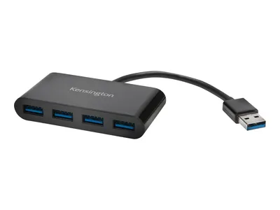 Produktbild von Kensington UH4000 - Hub - 4 x SuperSpeed USB 3.0 - Desktop