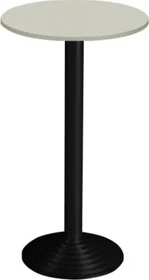 Zdjęcie produktu dla Stół barowy | okrągły | średnica: 600 mm | jeden blat | grubość blatu: 19 mm