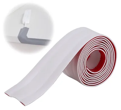 Produktbild von Selbstklebende Kabelkanäle für den Boden, 100 cm, weiß