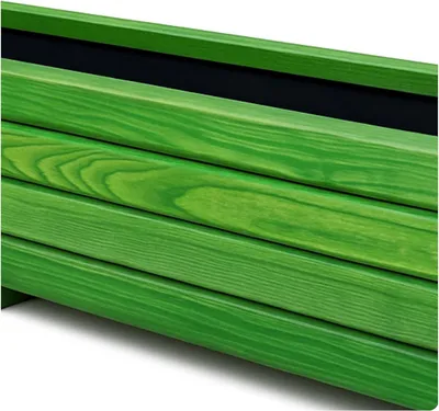 Produktbild von HolzGarden Pflanzkübel Holz Rechteckig 118x25x25 cm Imprägniert Farbe Akazie Wetterfest Blumenkasten Blumentopf Balkon Garten Pflanzkasten 43l