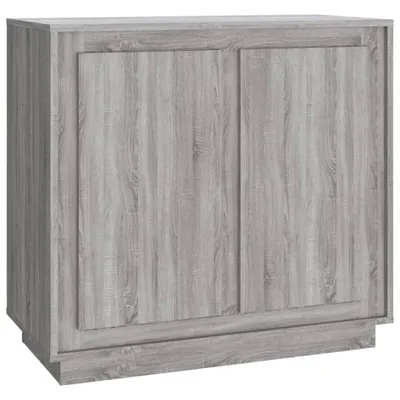 Produktbild von Sideboard Grau Sonoma 80x34x75 cm Holzwerkstoff