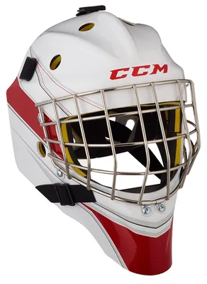 Produktbild von CCM Axis A1.5 Maske - Bambini, Größe:Youth, Farben:weiß/rot