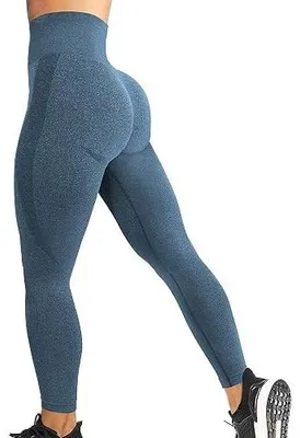 Zdjęcie produktu dla Legginsy damskie sportowe bezszwowe wysoka talia joga bieganie