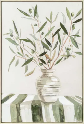 Produktbild von ArtUniverse Leinwandbild Olivenzweige II 60 x 90 cm