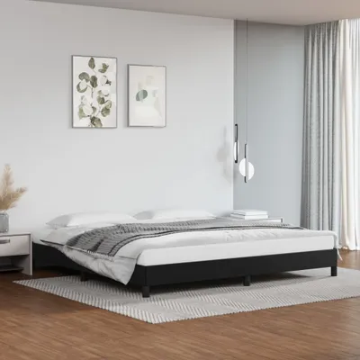 Produktbild von Maison Exclusive - Bettgestell Schwarz 200x200 cm Kunstleder