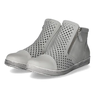 Produktbild von Andrea Conti Stiefeletten Damen Glattleder Grau Größe: 36