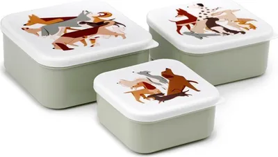 Zdjęcie produktu dla Zestaw 3 pojemników na lunch dla psów Barks M/L/XL