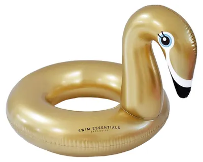 Produktbild von Swim Essentials Schwimmring Schwan – Golden – Dreamscape – Ø 95 cm