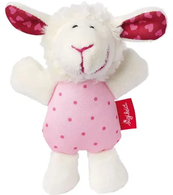 Productafbeelding van sigikid Rammelaar, schaap, afmetingen: 13x5x6 cm; artikelnummer: 41189