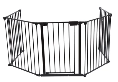 Produktbild von Bc-elec - B101201 Kinderschutzzaun für Kamine und Treppen, Gesamtlänge 3 Meter