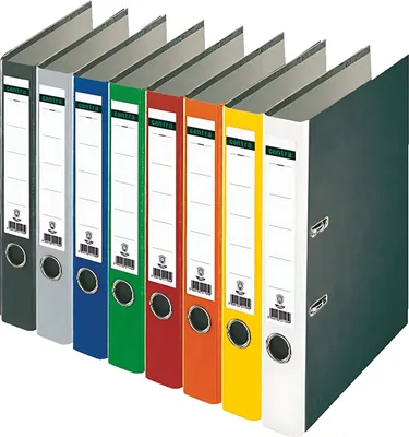 Produktbild von LEITZ Ordner Pappe A4 5.2cm sortiert CENTRA 221125