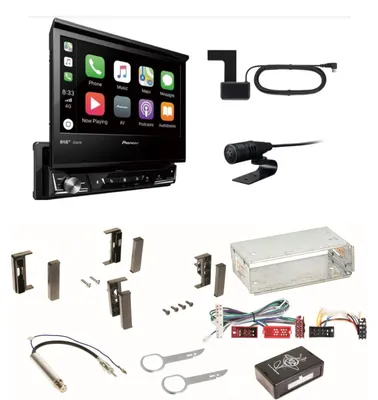 Produktbild von Pioneer AVH-Z7200DAB Digitalradio Bluetooth CarPlay CD Einbauset für Audi A3 8L