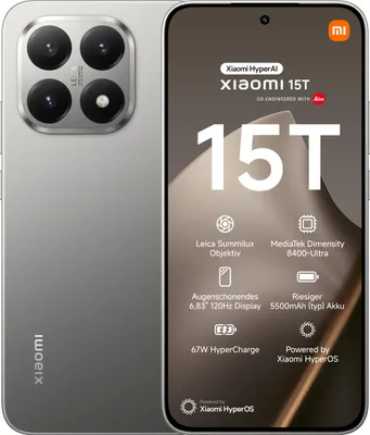 Obrázek produktu pro Xiaomi 15T 256 GB Dual-SIM šedá,