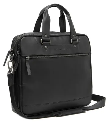 Produktbild von The Chesterfield Brand Leder Businesstasche Laptoptasche mit Laptopfach Montara Leather Laptopbag Black schwarz