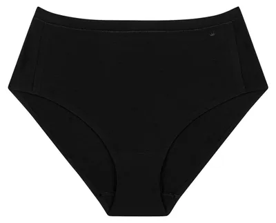 Produktbild von Triumph Smart Natural Maxi Brief, Unterhosen, Hochgeschnittener Slip, Erwachsener, Weiblich, Schwarz, Highwaist fit