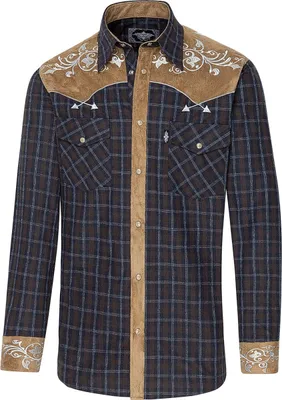 Produktbild von Stars & Stripes Herren Westernhemd »ROY« Gr.3XL