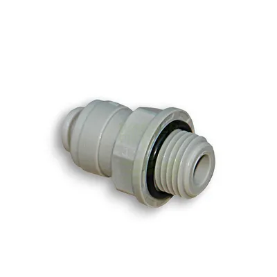 Produktbild von selbstdichtender Adapter Kühlschrankfilter, AG 1/4' x 1/4' Schlauch nicht montiert