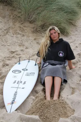 Immagine prodotto di Poncho da bagno Wave Hawaii, accappatoio in spugna Travel El Yaque multicolore Taglia unica