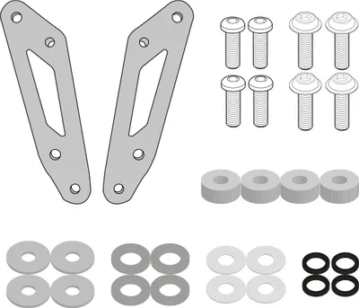 Image de Kit de fixation pour pare-brise GIVI 1211DT