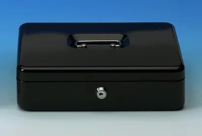 Produktbild von Geldkassette Größe 4 schwarz Packung mit 10 Stück