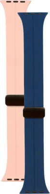 Immagine prodotto di BigBen, set di 2 braccialetti per Apple Watch 42-44-45-49 mm, rosa