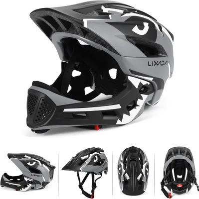 Produktbild von Abnehmbarer Integralhelm fuer Kinder, Sportschutzhelm fuer Fahrrad, Skateboard, Rollschuhlaufen