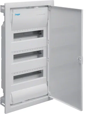 Immagine prodotto di Quadro di distribuzione da incasso Hager Volta IP30 3x12PLE,DIN43870 VU36NC