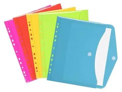 Obal na patent, A4, PP, VIQUEL "Happy Fluo", mix farieb
