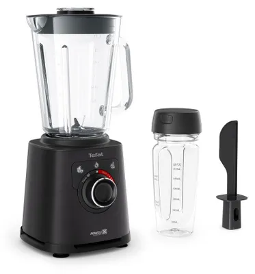 Zdjęcie produktu dla Tefal Perfectmix+ BL87G8, Blender stołowy, 1,5 l, Funkcja pulse, Rozgniatacz do lodu, 1200 W, Czarny