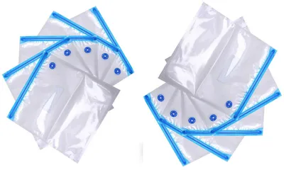 Produktbild von Ziva - Ziploc Vakuumbeutel - mit Ventil - 22x21cm (25 Stück)