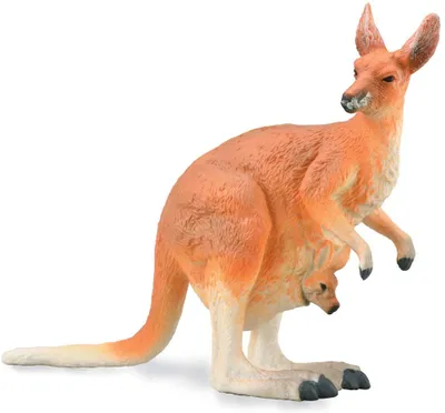 Produktbild von Collecta Weibliches Rotes Riesenkänguru mit Jungem 88921