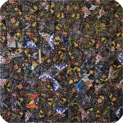 Produktbild von Tagesdecke Bett-Überwurf Patchwork-Decke Steppdecke Quilt Überdecke Doppelbett, Motiv 6