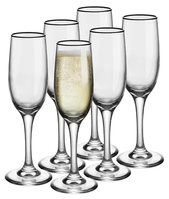 Image de VERRES À CHAMPAGNE SEVILLA, 180 ml, lot de 6.