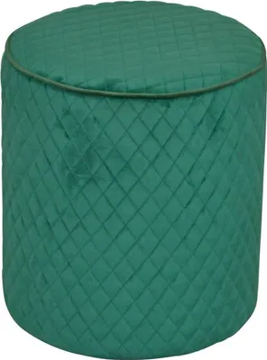 Produktbild von Sitzhocker Sitzpouf Pouf Fußhocker Hocker in Smaragdgrün