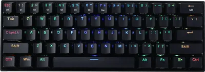 Produktbild von REDRAGON K530-RGB, Verkabelt & Kabellos, USB + Bluetooth, Mechanischer Switch, QWERTY, RGB-LED, Schwarz