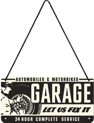 Produktbild von Nostalgic-Art - Hängeschild - Best Garage - Garage