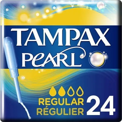 Produktbild von TAMPAX Pearl Regular, 24 Stück(e)