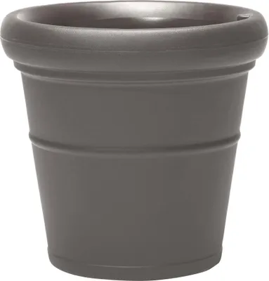 Imagen del producto de Step2 Claremont Jardinera Cedro oscuro | Macetero / Jardinera de plastico marron para jardin / balcon / terraza