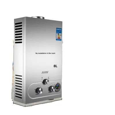 Produktbild von Durchlauferhitzer für Propangas, mehrere Ausgabemöglichkeiten, Edelstahlkonstruktion, 8L 16KW