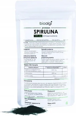 Immagine prodotto di Spirulina bioalga in polvere 150g