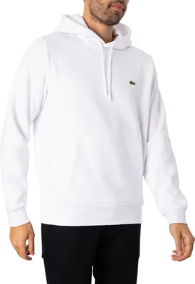Produktbild von Lacoste Logo Pullover Hoodie, Weiß XXL