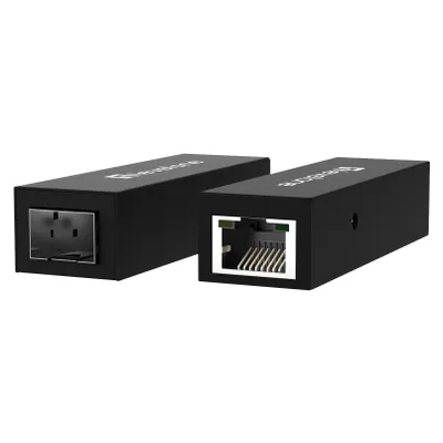 Produktbild von LevelOne Ultra-Slim RJ45 zu SFP Gigabit Medienkonverter, 1000 Mbit/s, IEEE 802.3, IEEE 802.3z, 1000 Mbit/s, 10BASE-T, 100BASE-T, 1000BASE-T, 100000 h, Aktivität, Link