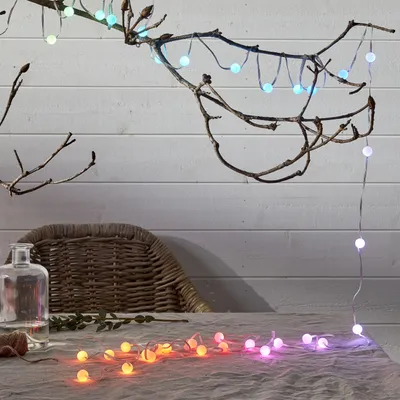 Zdjęcie produktu dla Łańcuch dekoracyjny Led SMART FAIRY LIGHT 10m pilot + aplikacja