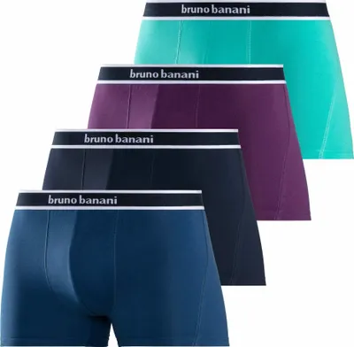 Produktbild von Bruno Banani Boxer Boxershorts für Herren türkis, lila, blau, navy Größe S