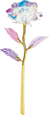 Image de Décoration de roses artificielles dorées pour la maison
