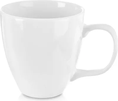 Produktbild von MONA weiße Porzellantasse 400 ml