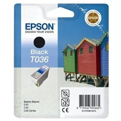 Produktbild von Epson T036 Black Ink Cartridge - Retail Pack (untagged)