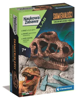 Productafbeelding van Wetenschappelijke speurtocht. Fossielen. Het schedel van een T-Rex