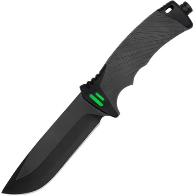 Produktbild von Outdoor-Messer QY-41075 - Robustes Survival-Messer in Grau/Typ2 KP41075, KI-generiertes Bild